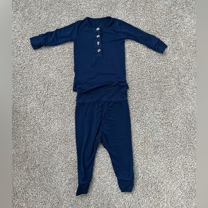 Lou Lou & Company Navy Top & Bottom